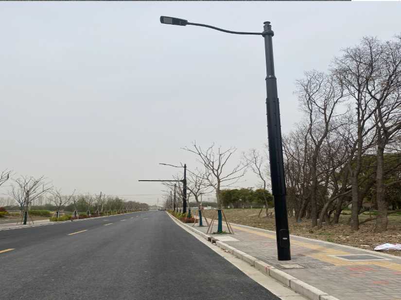 旬阳市上海综合杆 太阳能路灯工程